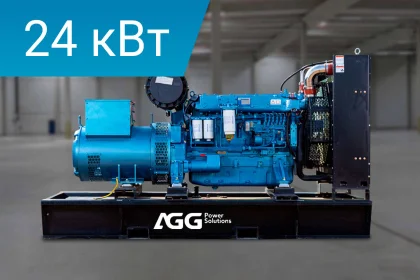Дизельный генератор AGG Power B33D5A с двигателем Baudouin