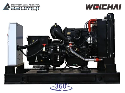 Дизельный генератор АД-60С-Т400-1РМ7 с двигателем WEICHAI