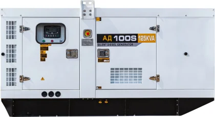 Дизельный генератор EcoPower АД100-T400eco с двигателем Ricardo в кожухе