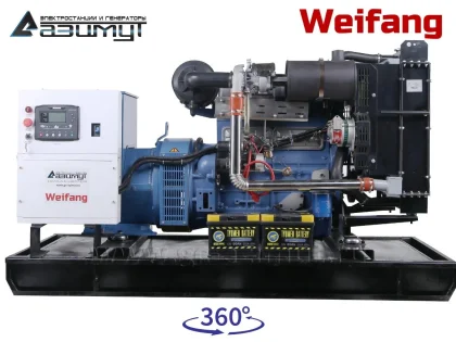 Дизельный генератор АД-60С-Т400-2РМ10 с двигателем Weifang