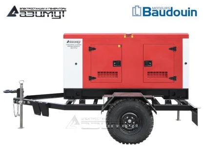 Дизельный генератор ЭД-60-Т400-1РКМ9 с двигателем BAUDOUIN