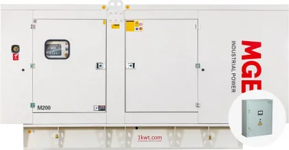 Дизельный генератор MGEp200DN в кожухе с двигателем Doosan с АВР