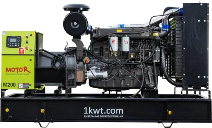 Дизельный генератор MOTOR SE АД200-T400 с двигателем Ricardo