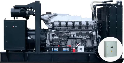 Дизельный генератор MGEp1000MH с двигателем Mitsubishi с АВР