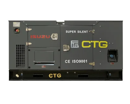 Дизельный генератор CTG 28IS-M с двигателем ISUZU в кожухе