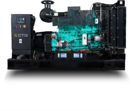 Дизельный генератор CTG 500C с двигателем CUMMINS в кожухе