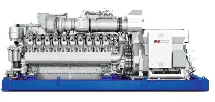 Газопоршневая установка MTU 2535 кВт открытая
