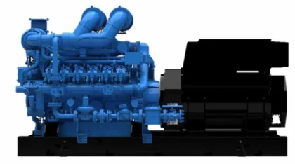 Газопоршневая установка Yuchai 700 кВт открытая