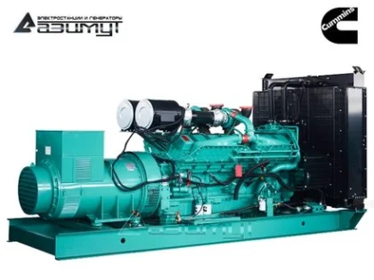 Дизельный генератор АД-1000-Т400-1РМ15 СUММINS КТА50-G3 с двигателем CUMMINS