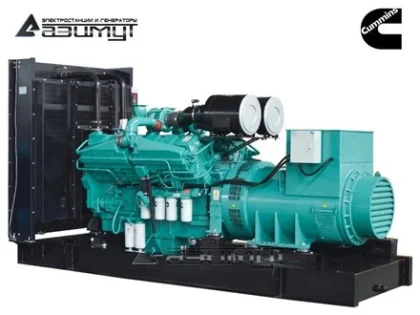 Дизельный генератор АД-1000С-Т400-2РМ15 с двигателем CUMMINS (с АВР)