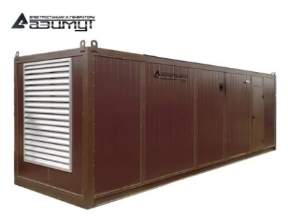 Дизельный генератор АД-1000С-Т400-1РНМ26А с двигателем Yuchai (в контейнере)