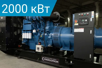 Дизельный генератор Energoprom EFYC 2500/400 с двигателем Yuchai