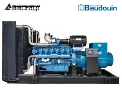 Дизельный генератор АД-1200С-Т400-2РМ9 с двигателем BAUDOUIN (с АВР)