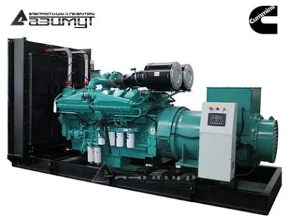 Дизельный генератор АД-1200С-Т400-1РМ15 с двигателем CUMMINS