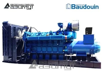 Дизельный генератор АД-1800С-Т400-1РМ9 с двигателем BAUDOUIN