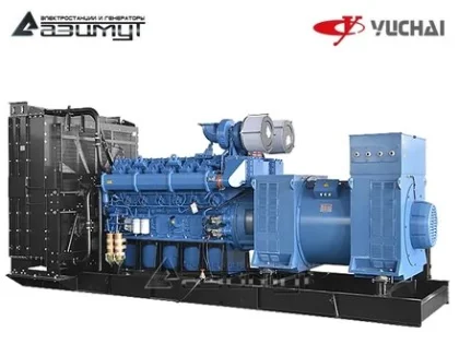Дизельный генератор АД-1800С-Т400-2РМ26 с двигателем Yuchai (с АВР)