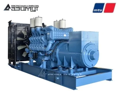 Дизельный генератор АД-1500С-Т400-2РМ27 с двигателем MTU (с АВР)