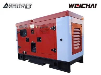 Дизельный генератор АД-24С-Т400-2РКМ7 с двигателем WEICHAI (в кожухе, с АВР)