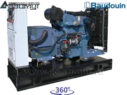 Дизельный генератор АД-16С-Т400-1РМ9 с двигателем BAUDOUIN