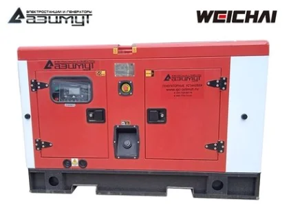 Дизельный генератор АД-20С-Т400-2РКМ7 с двигателем WEICHAI (в кожухе, с АВР)