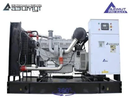 Дизельный генератор АД-200С-Т400-1РМ14 с двигателем Azimut