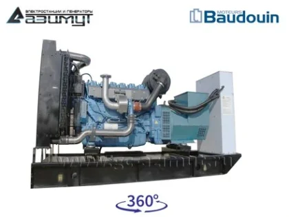 Дизельный генератор АД-200С-Т400-2РМ9 с двигателем BAUDOUIN (с АВР)