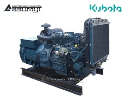 Дизельный генератор АД-25С-Т400-1РМ29 с двигателем KUBOTA