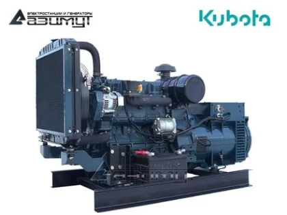 Дизельный генератор АД-30С-Т400-1РМ29 с двигателем KUBOTA