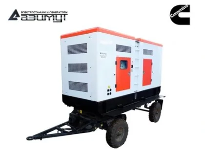 Дизельный генератор ЭД-250-Т400-2РПМ15 с двигателем CUMMINS (на шасси, с АВР)