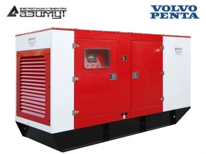 Дизельный генератор АД-200С-Т400-2РКМ23 с двигателем VOLVO (в кожухе, с АВР)
