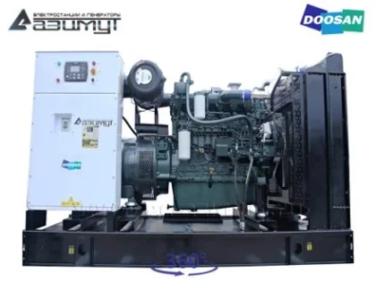 Дизельный генератор АД-250С-Т400-1РМ17 с двигателем DOOSAN