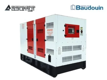 Дизельный генератор АД-300С-Т400-1РКМ9 с двигателем BAUDOUIN (в кожухе)