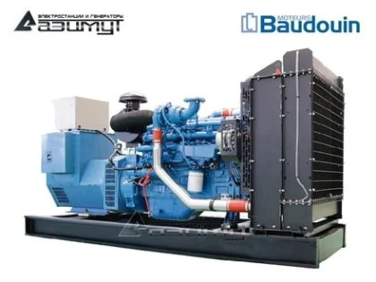 Дизельный генератор АД-300С-Т400-2РМ9 с двигателем BAUDOUIN (с АВР)