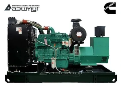 Дизельный генератор АД-300С-Т400-1РМ15 с двигателем CUMMINS