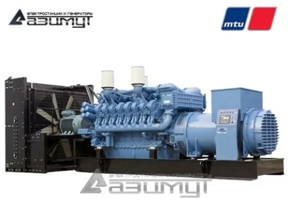 Дизельный генератор АД-2000С-Т400-2РМ27 с двигателем MTU (с АВР)