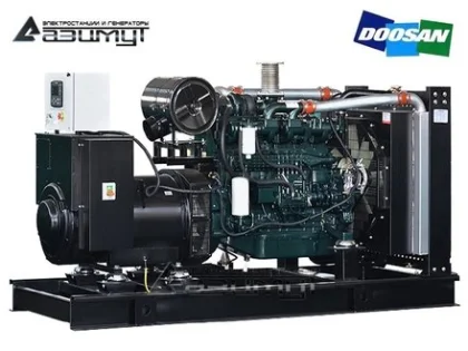 Дизельный генератор АД-300С-Т400-1РМ17 с двигателем DOOSAN