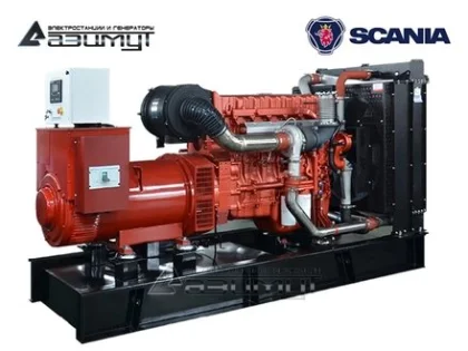Дизельный генератор АД-250С-Т400-1РМ22 с двигателем SCANIA