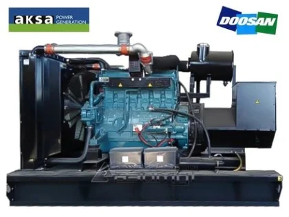 Дизельный генератор AKSA AD 410 с двигателем Doosan (с АВР)