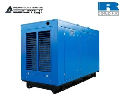 Дизельный генератор АД-300С-Т400-1РПМ19 с двигателем RICARDO