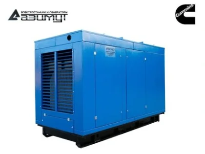 Дизельный генератор АД-280С-Т400-1РПМ15 с двигателем CUMMINS
