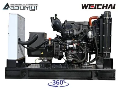 Дизельный генератор АД-32С-Т400-1РМ7 с двигателем Weichai