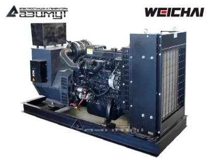 Дизельный генератор АД-80С-Т400-1РМ7 с двигателем WEICHAI