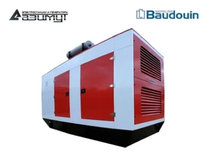Дизельный генератор АД-800С-Т400-1РКМ9 с двигателем BAUDOUIN (в кожухе)