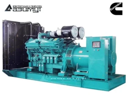 Дизельный генератор АД-800С-Т400-2РМ15US с двигателем CUMMINS (с АВР)