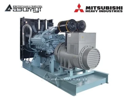 Дизельный генератор АД-800С-Т400-2РМ8 с двигателем MITSUBISHI (с АВР)
