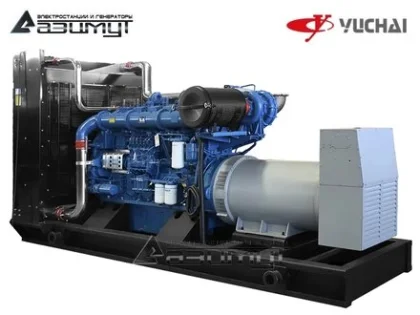 Дизельный генератор АД-800С-Т400-1РМ26 с двигателем Yuchai