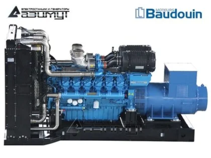 Дизельный генератор АД-900С-Т400-2РМ9 с двигателем BAUDOUIN (с АВР)