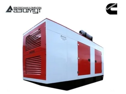 Дизельный генератор АД-900С-Т400-1РКМ15UК с двигателем CUMMINS (в кожухе)
