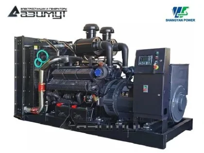 Дизельный генератор АД-600С-Т400-2РМ16 с двигателем Shangyan (с АВР)
