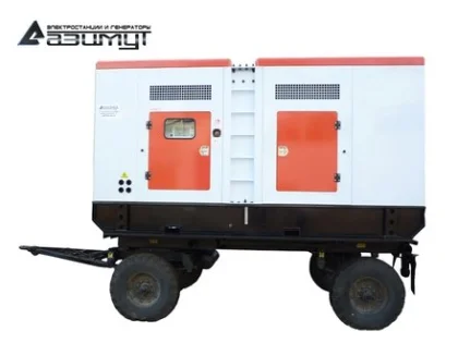 Дизельный генератор ЭД-600-Т400-1РКМ16 с двигателем Shangyan (на шасси)
